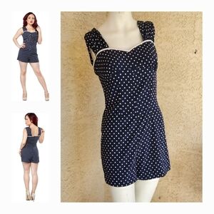 Play‎ the day away in the adorable Hell Bunny Delfine Romper.